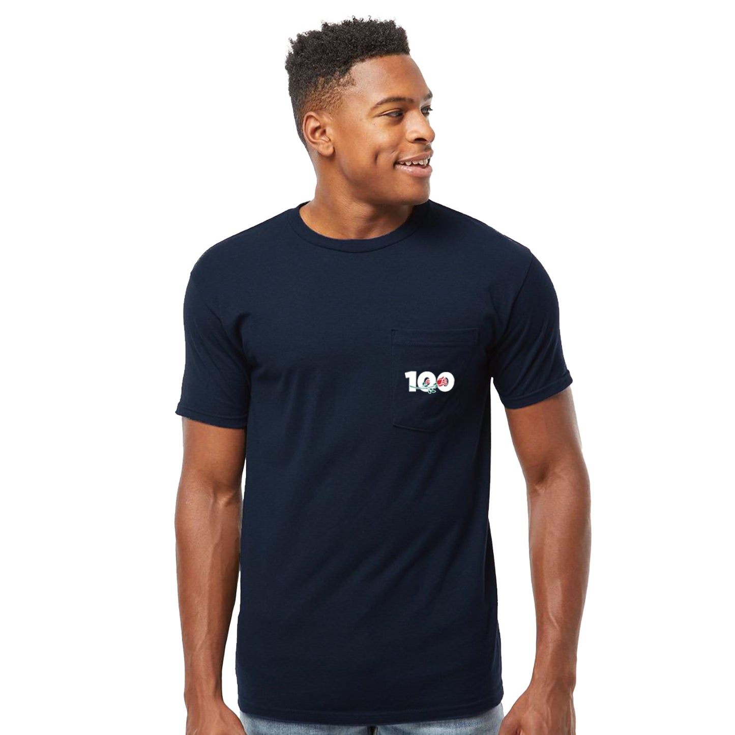 100 Roses Pocket Tee