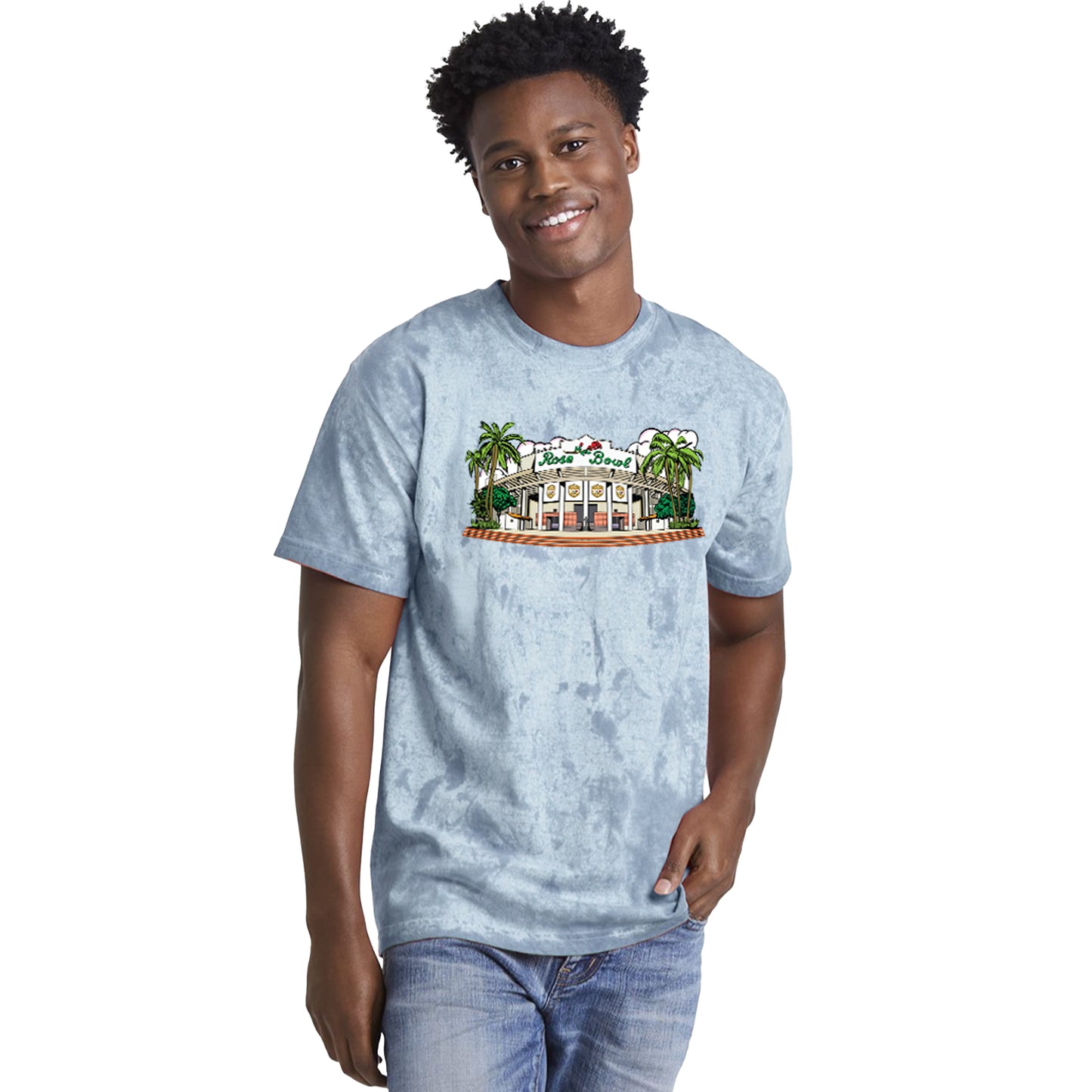 Front Page Tie Dye Tee